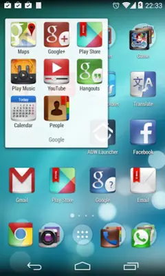 KitKat Launcher android App screenshot 1